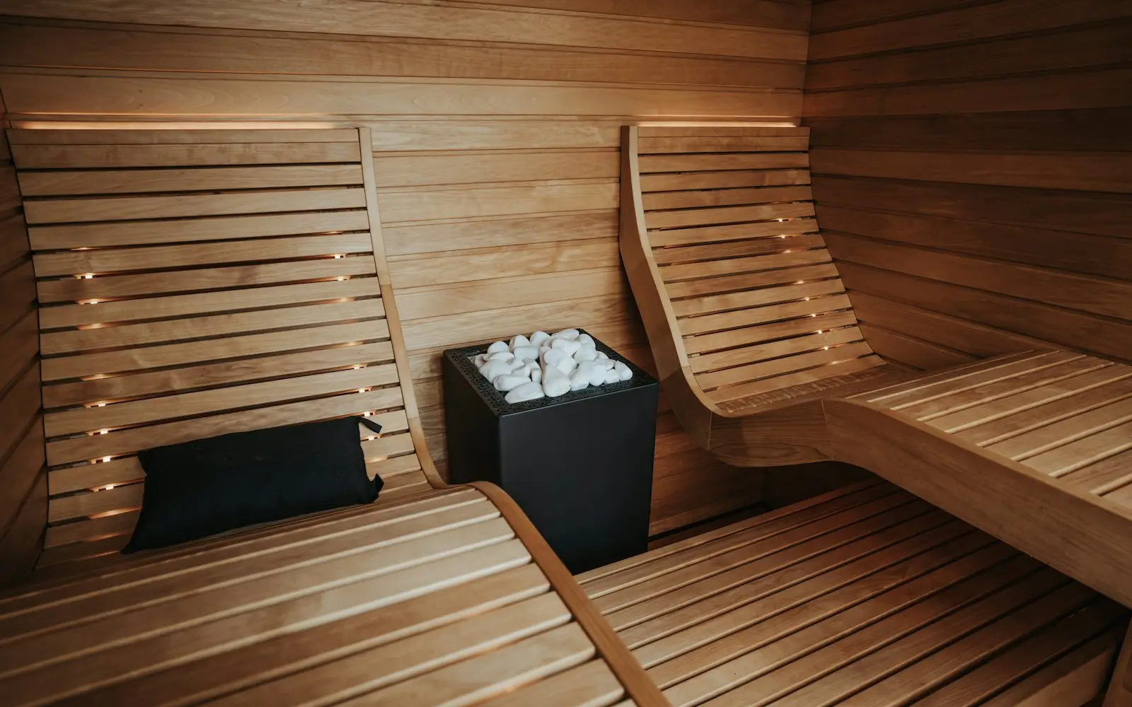 Drewniana sauna fińska